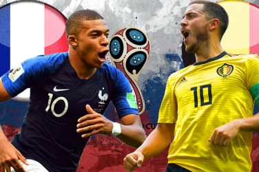 Demie finale France Belgique